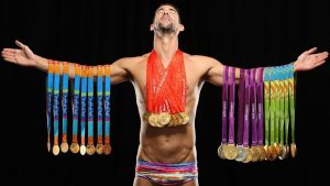 Michael Phelps e il numero 8